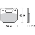 Pastilla de freno SBS P587-HF