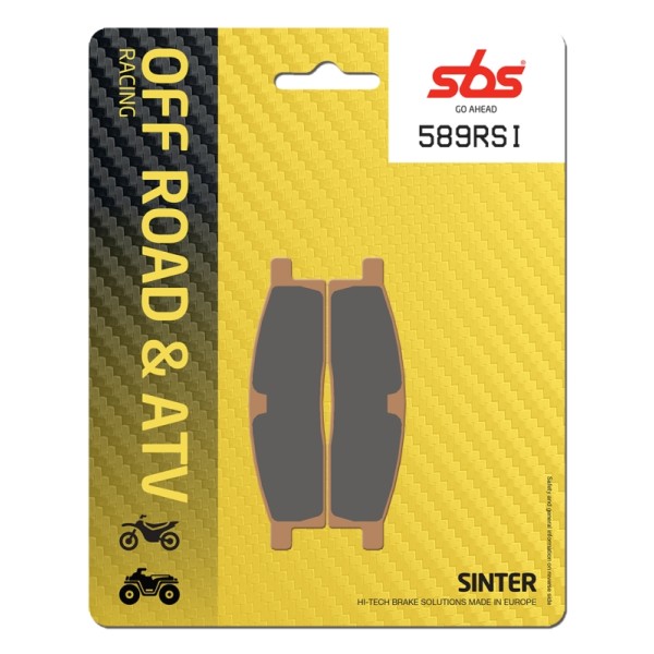 Pastilla de freno SBS P589-RSI