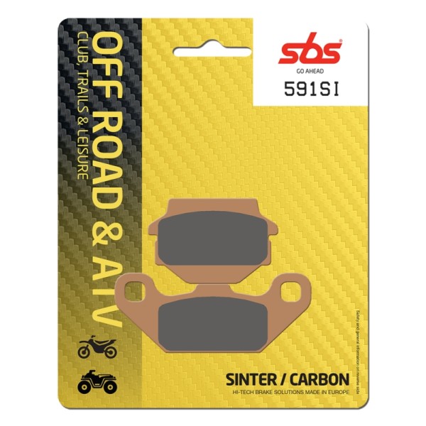 Pastilla de freno SBS P591-SI