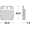 Pastilla de freno SBS P592-LS