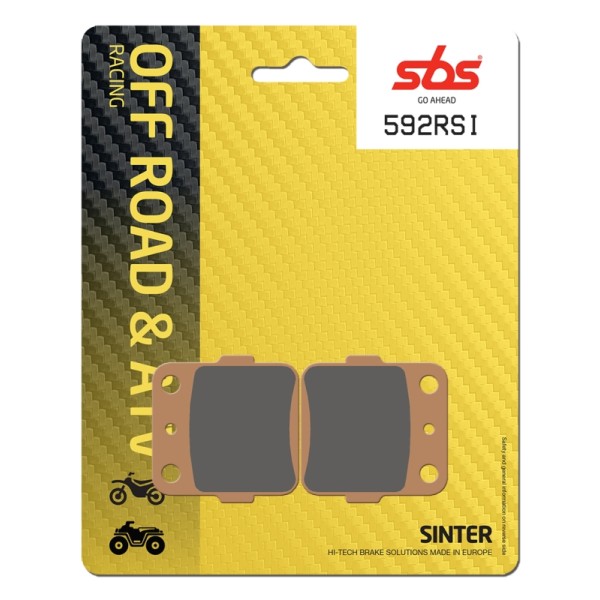 Pastilla de freno SBS P592-RSI