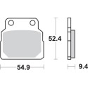 Pastilla de freno SBS P598-HF