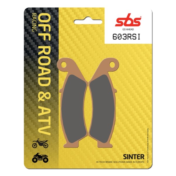 Pastilla de freno SBS P603-RSI