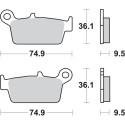Pastilla de freno SBS P604-RSI