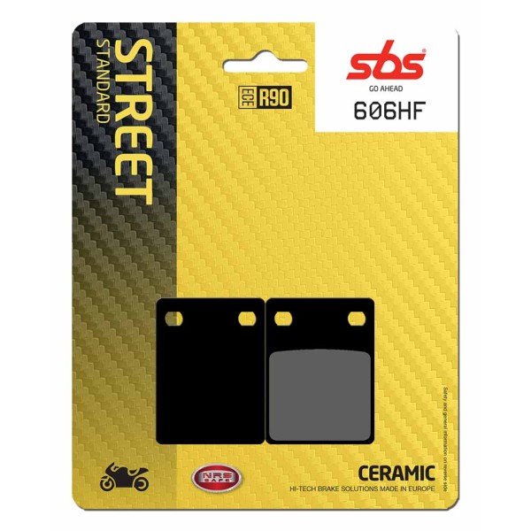 Pastilla de freno SBS P606-HF