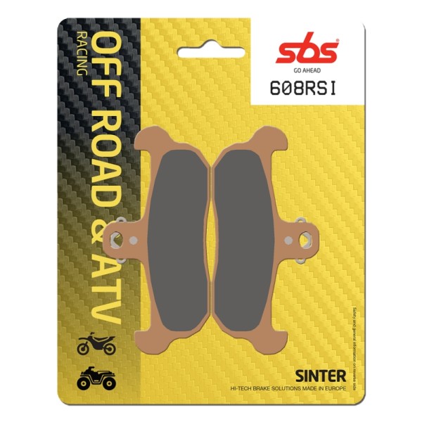 Pastilla de freno SBS P608-RSI