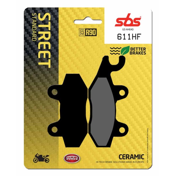 Pastilla de freno SBS P611-HF