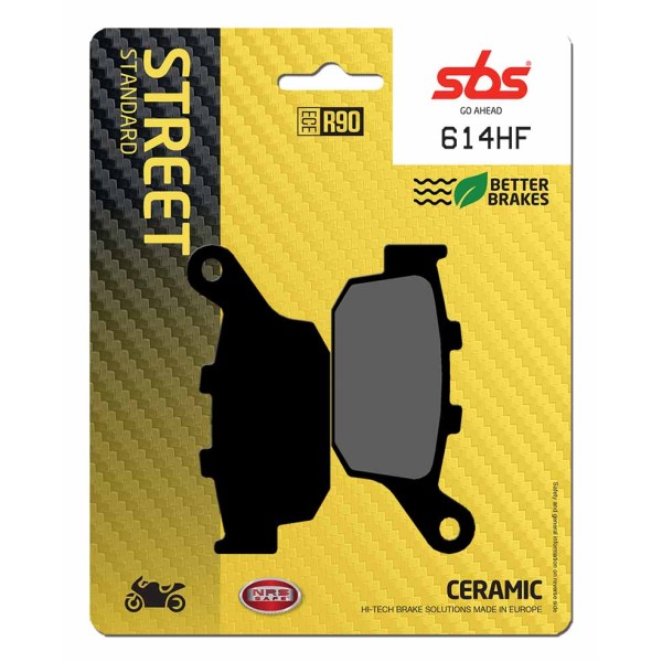 Pastilla de freno SBS P614-HF