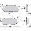 Pastilla de freno SBS P630-LS