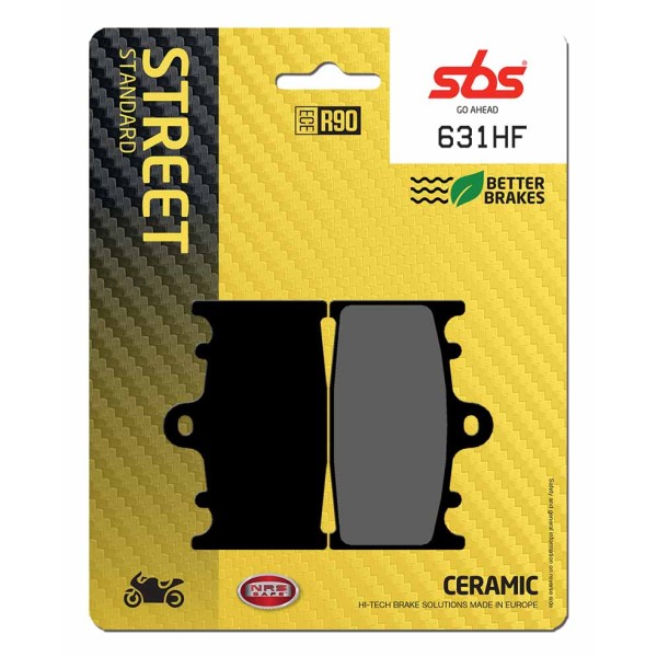 Pastilla de freno SBS P631-HF