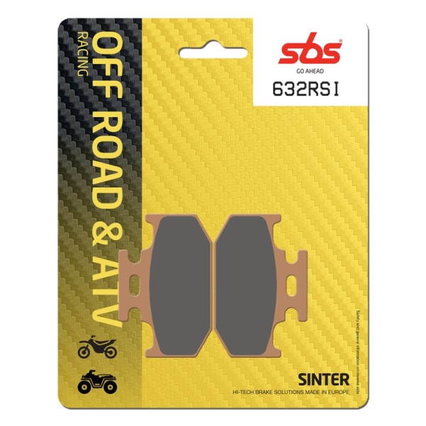 Pastilla de freno SBS P632-RSI