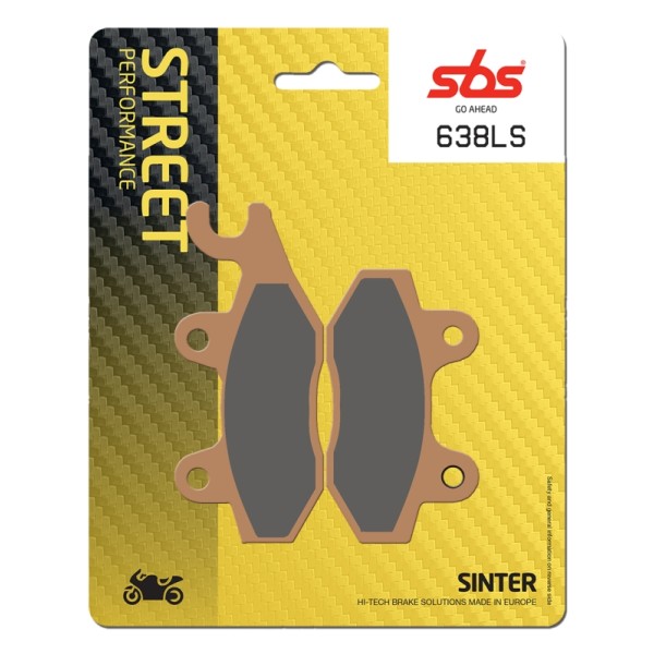 Pastilla de freno SBS P638-LS