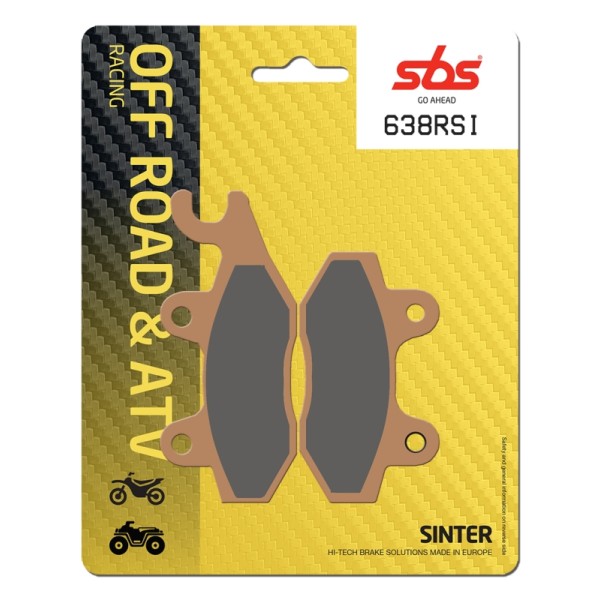 Pastilla de freno SBS P638-RSI