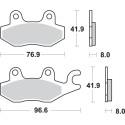 Pastilla de freno SBS P638-SI
