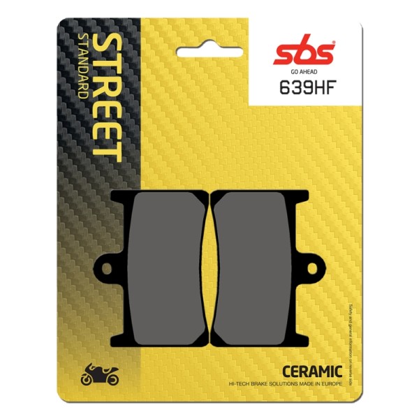 Pastilla de freno SBS P639-HF