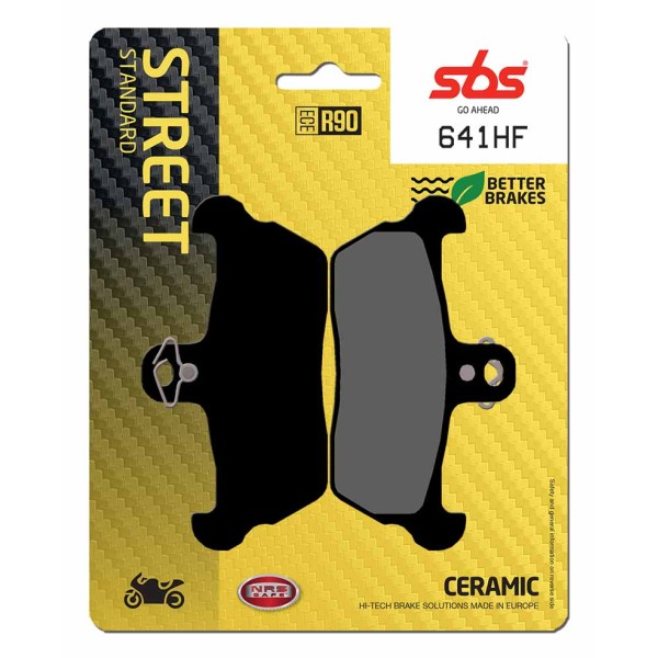 Pastilla de freno SBS P641-HF