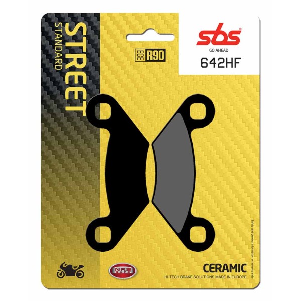 Pastilla de freno SBS P642-HF