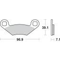 Pastilla de freno SBS P642-HF