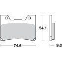 Pastilla de freno SBS P645-HS