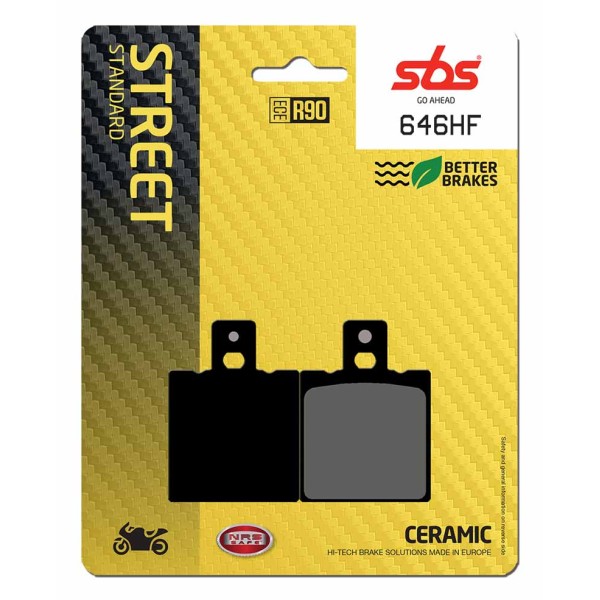 Pastilla de freno SBS P646-HF