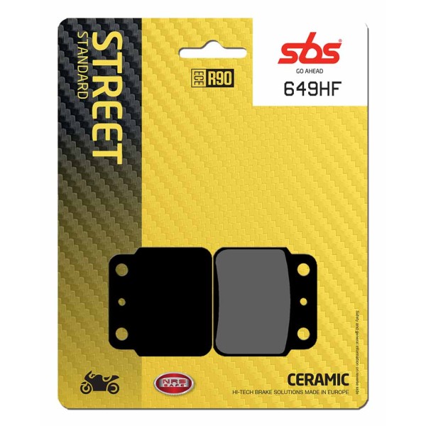 Pastilla de freno SBS P649-HF