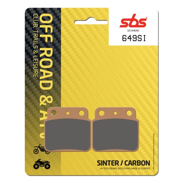 Pastilla de freno SBS P649-SI