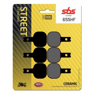 Pastilla de freno SBS P655-HF