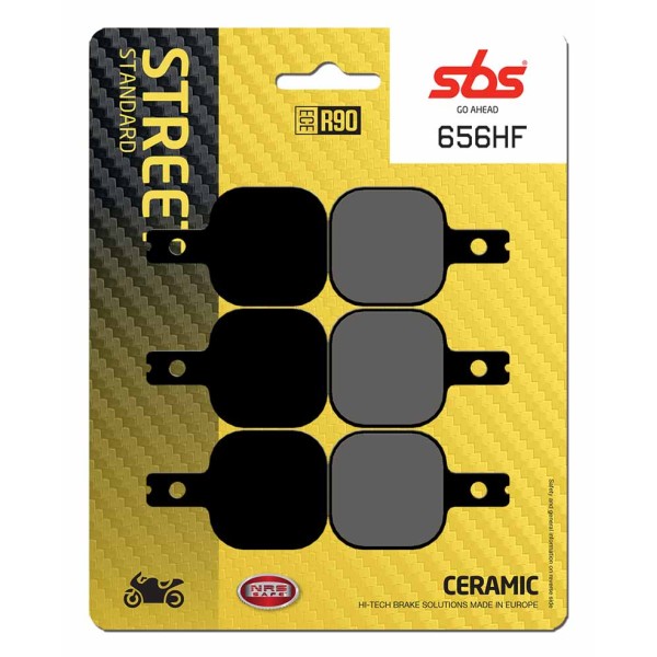 Pastilla de freno SBS P656-HF