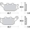 Pastilla de freno SBS P657-RQ