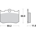 Pastilla de freno SBS P662-HF