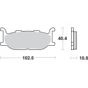 Pastilla de freno SBS P663-HF