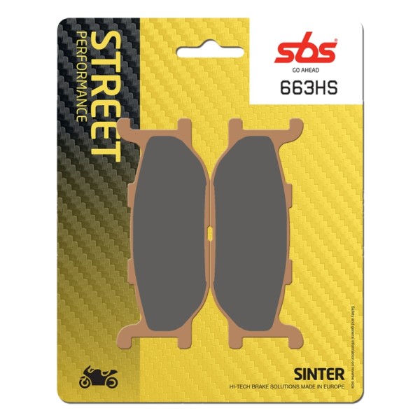Pastilla de freno SBS P663-HS