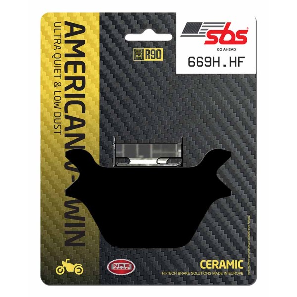 Pastilla de freno SBS P669-HF