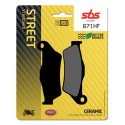 Pastilla de freno SBS P671-HF