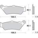 Pastilla de freno SBS P674-HF
