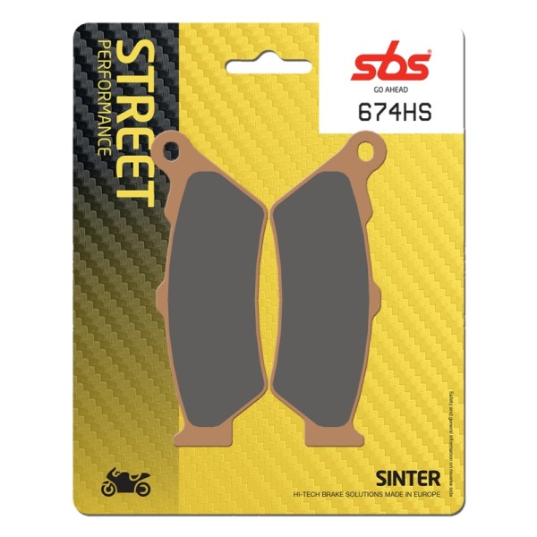 Pastilla de freno SBS P674-HS