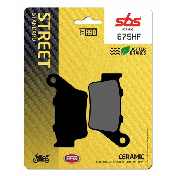 Pastilla de freno SBS P675-HF