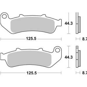 Pastilla de freno SBS P685-RQ