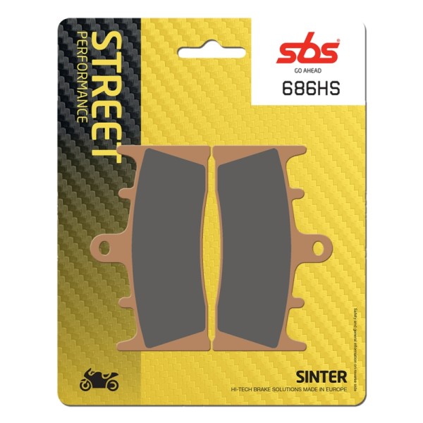 Pastilla de freno SBS P686-HS
