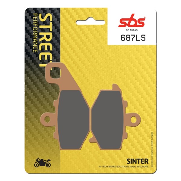 Pastilla de freno SBS P687-LS
