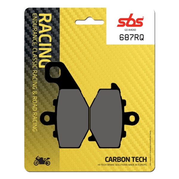 Pastilla de freno SBS P687-RQ