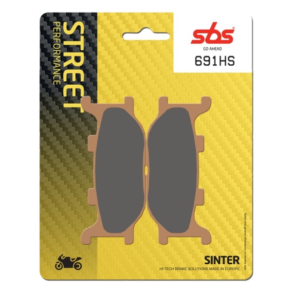 Pastilla de freno SBS P691-HS