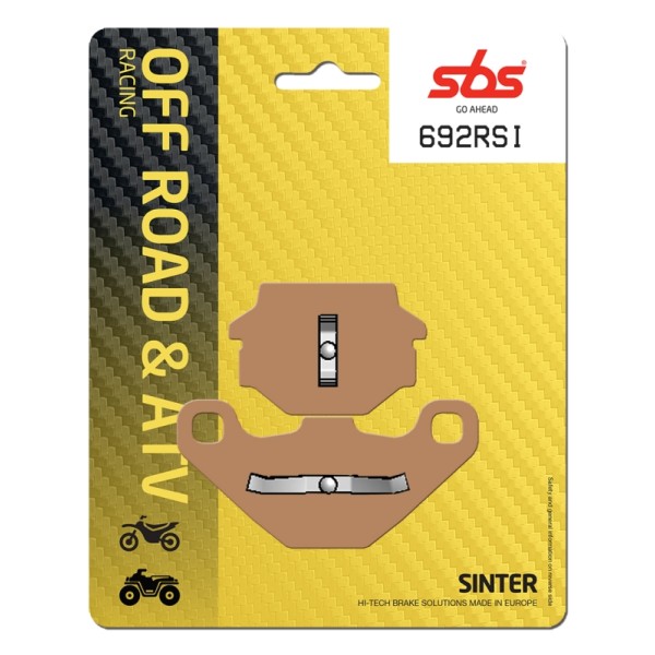 Pastilla de freno SBS P692-RSI