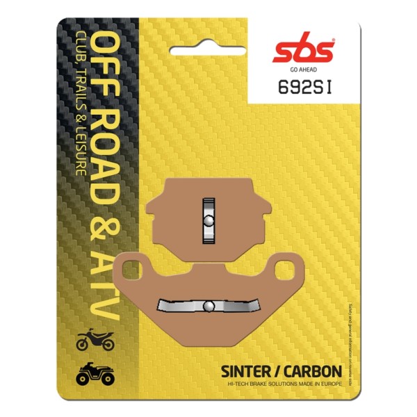 Pastilla de freno SBS P692-SI