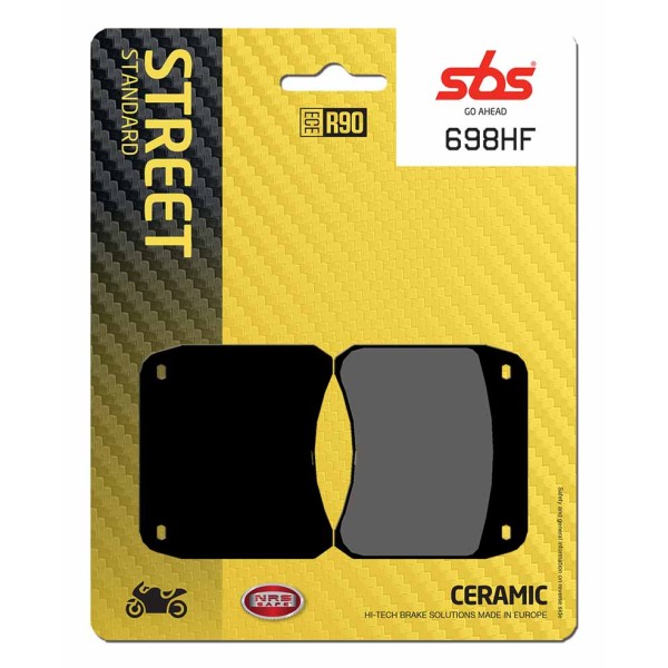 Pastilla de freno SBS P698-HF