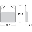 Pastilla de freno SBS P701-LS