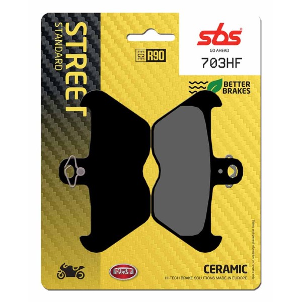 Pastilla de freno SBS P703-HF