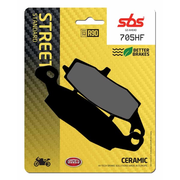 Pastilla de freno SBS P705-HF