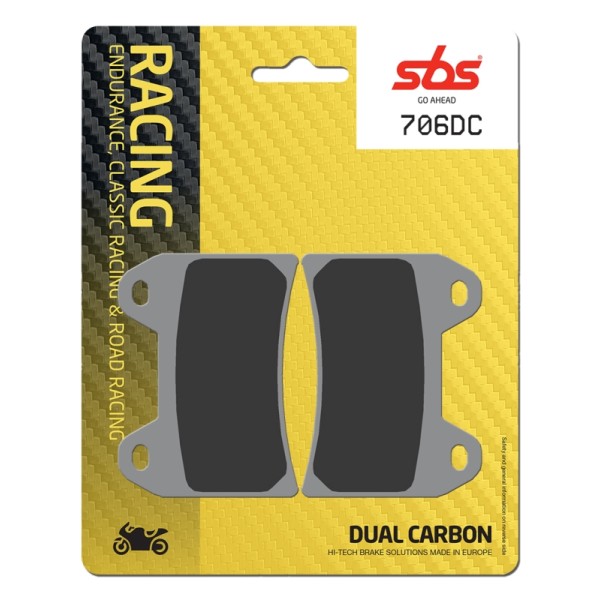 Pastilla de freno SBS P706-DC
