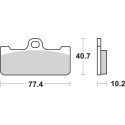 Pastilla de freno SBS P711-DC